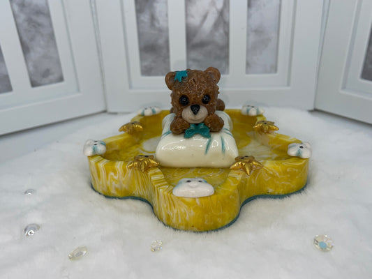 Bed Time Teddy Trinket Dish