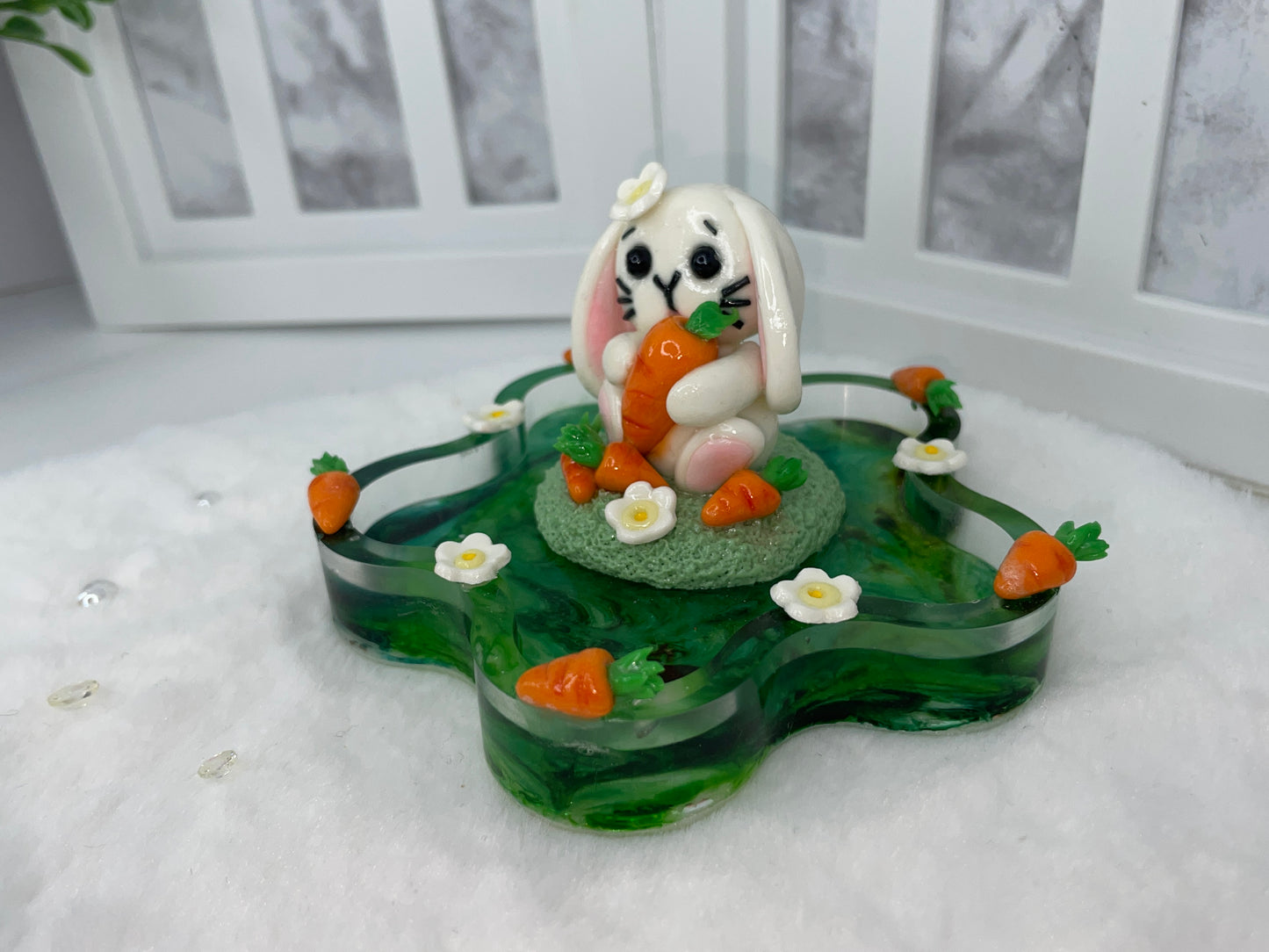 Tiny Lop Bunny Trinket Dish
