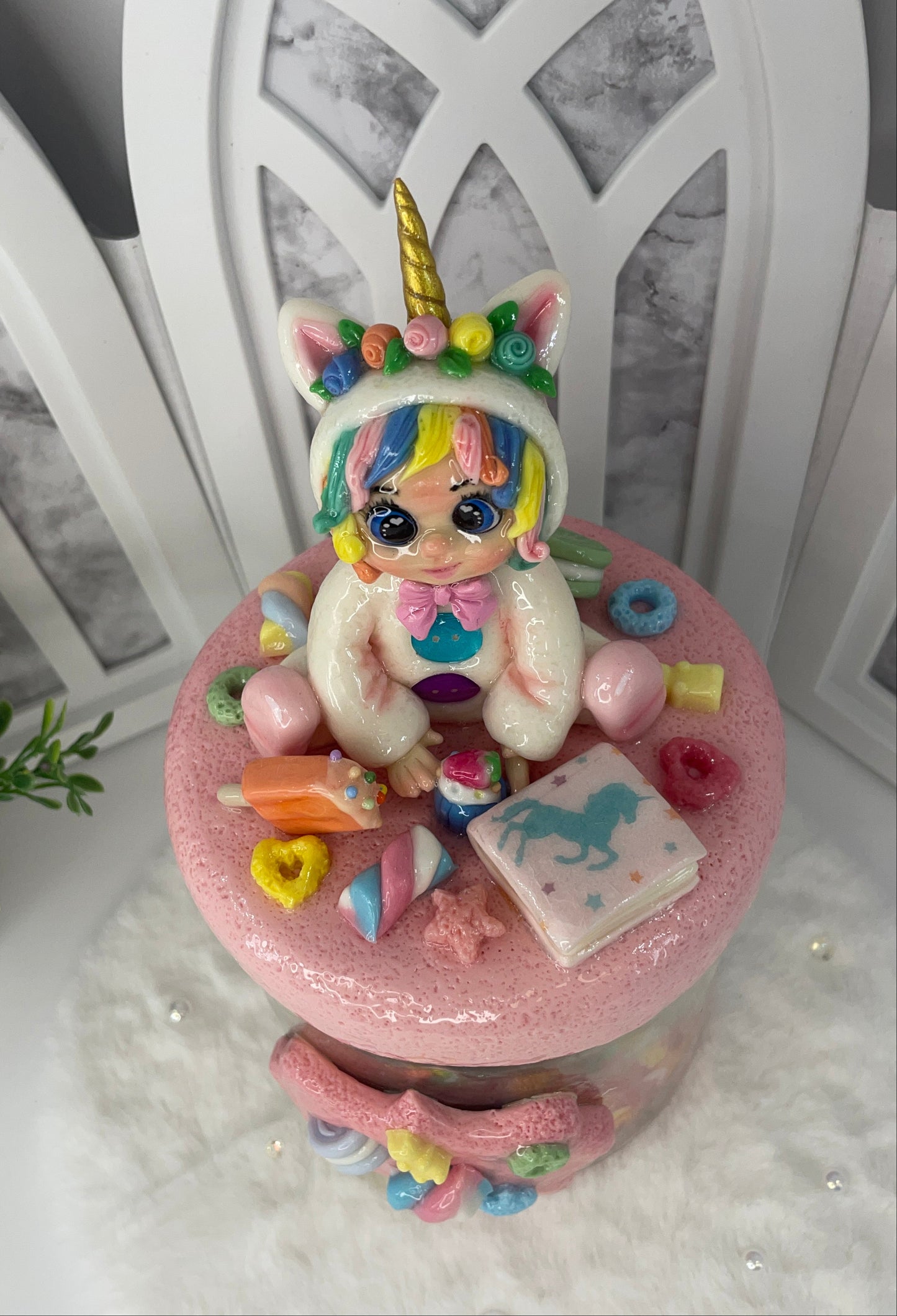 Unicorn Storage Jar