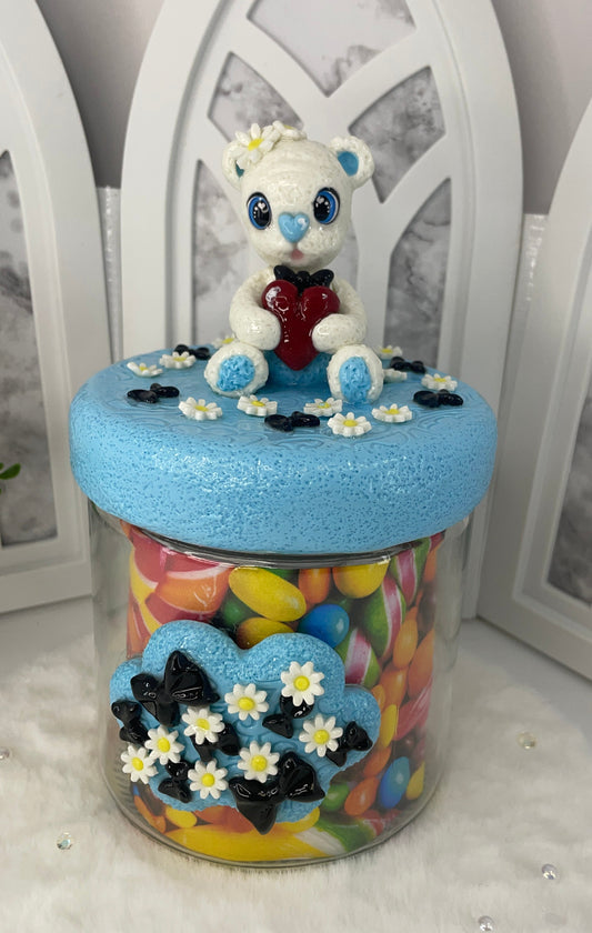 Teddy Bear Storage Jar