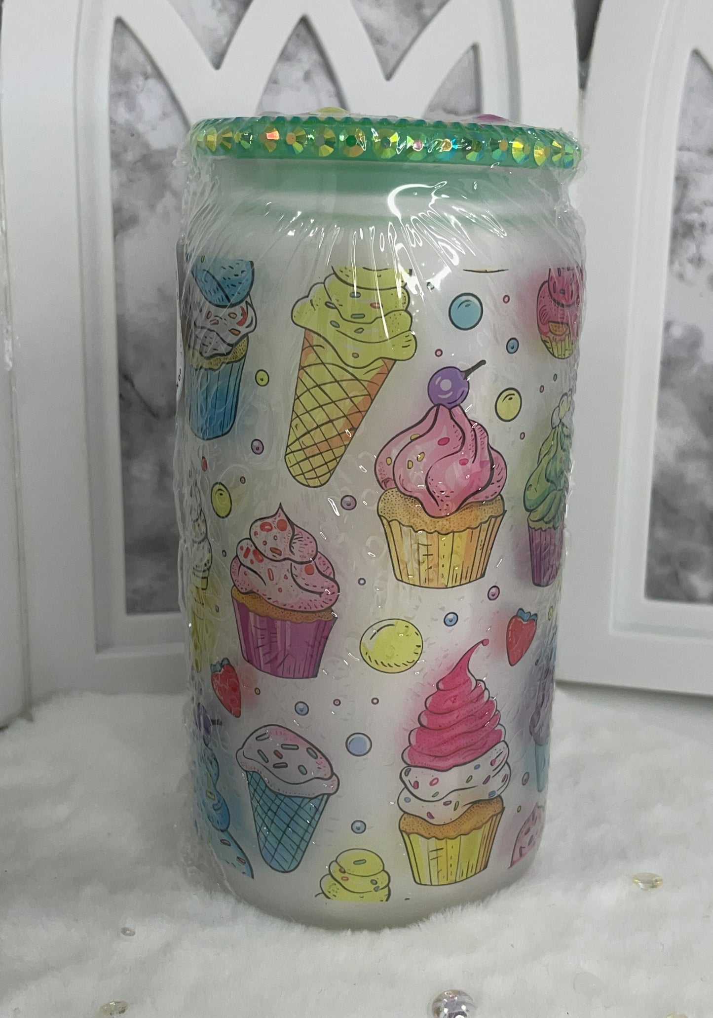 Sweet Treats Glass Cup