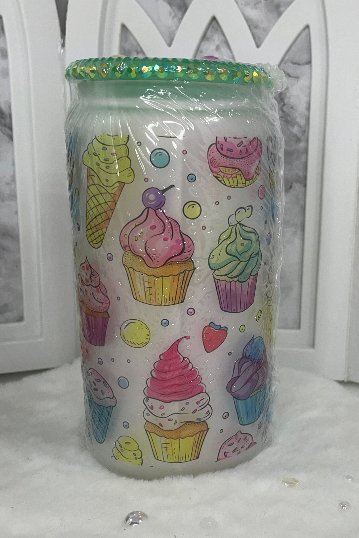 Sweet Treats Glass Cup