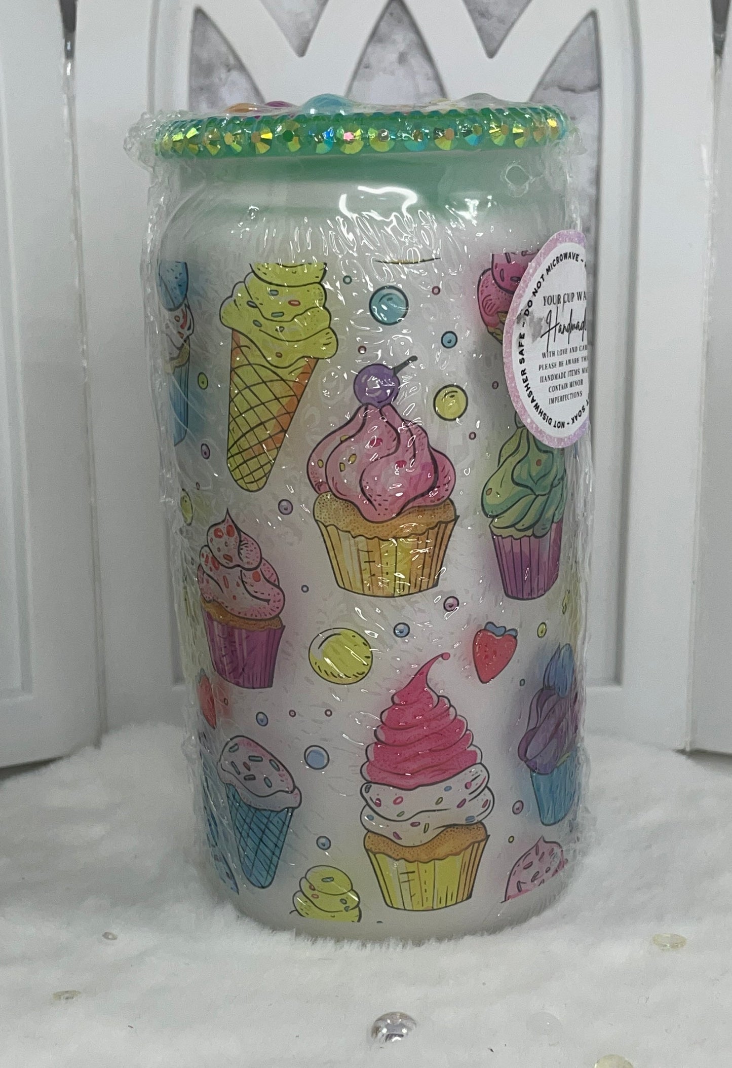 Sweet Treats Glass Cup