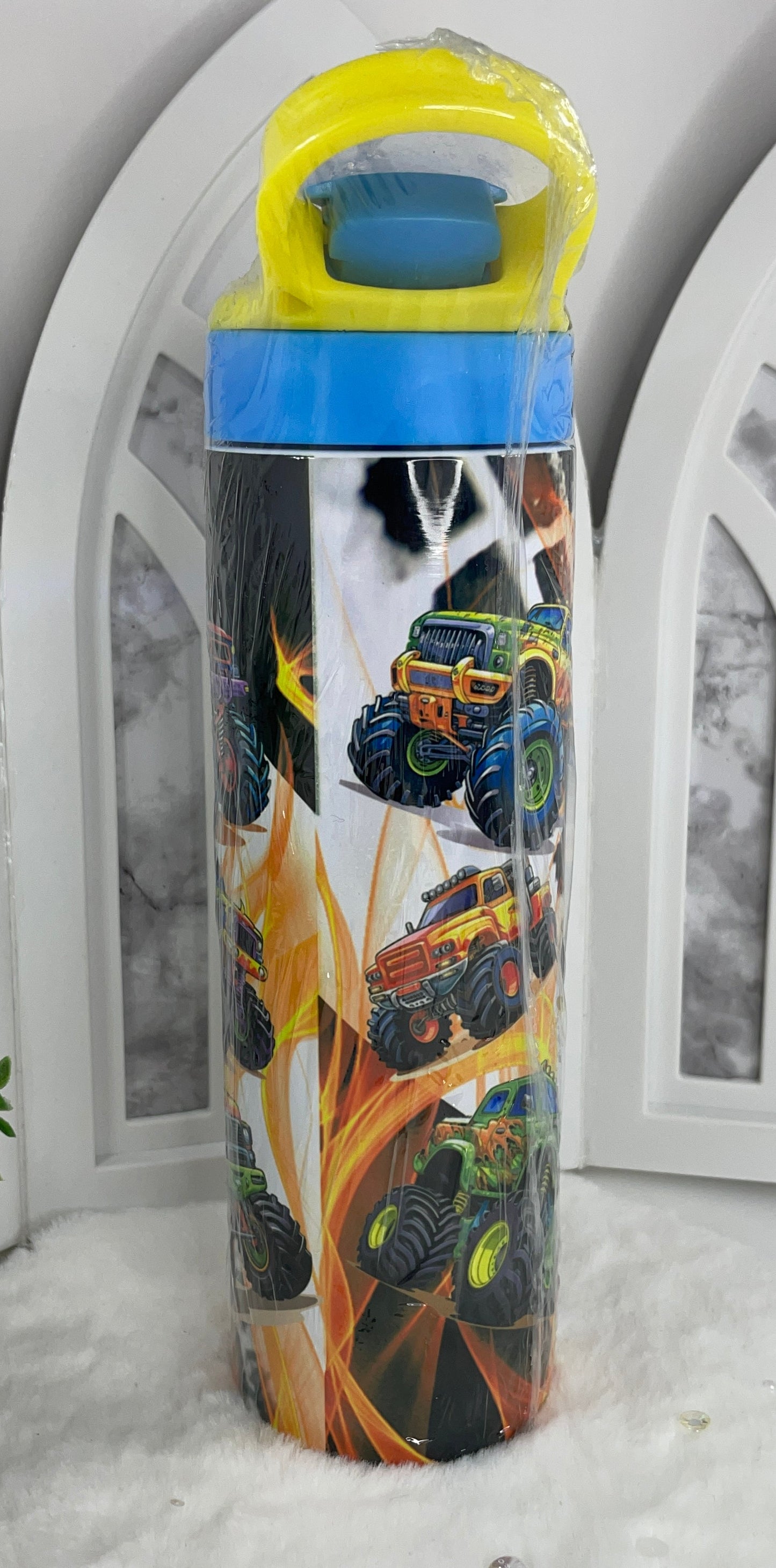 Monster Truck Kids Tumbler