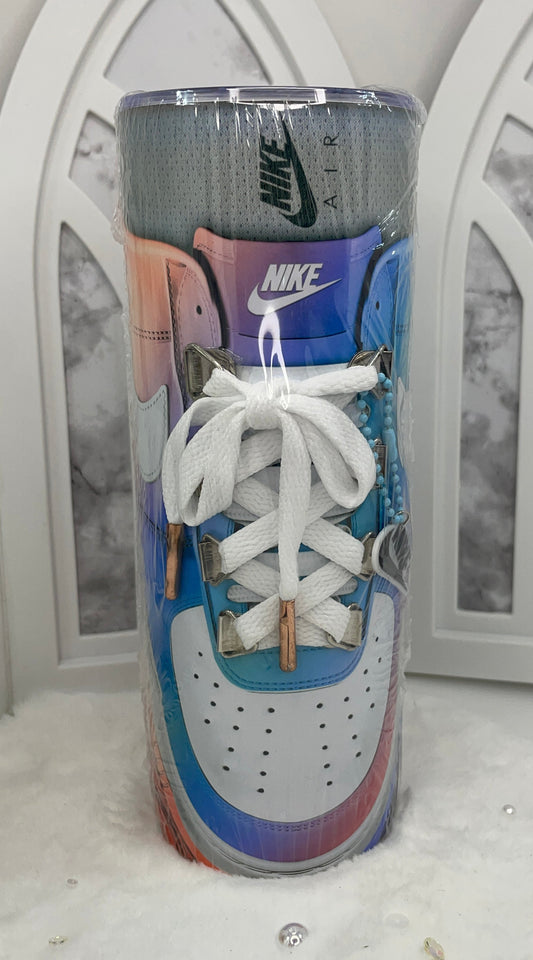 Pastel Rainbow Sneaker Tumbler
