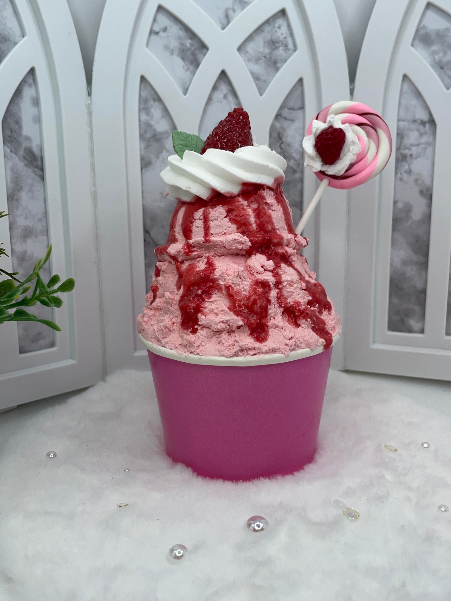 Fake Bake Strawberry Ice-cream