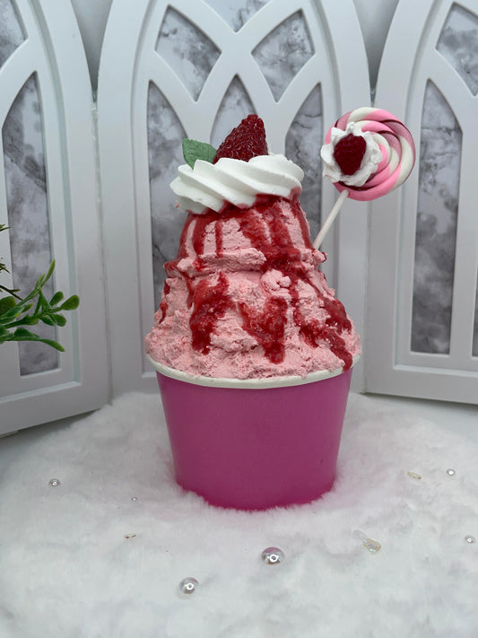Fake Bake Strawberry Ice-cream