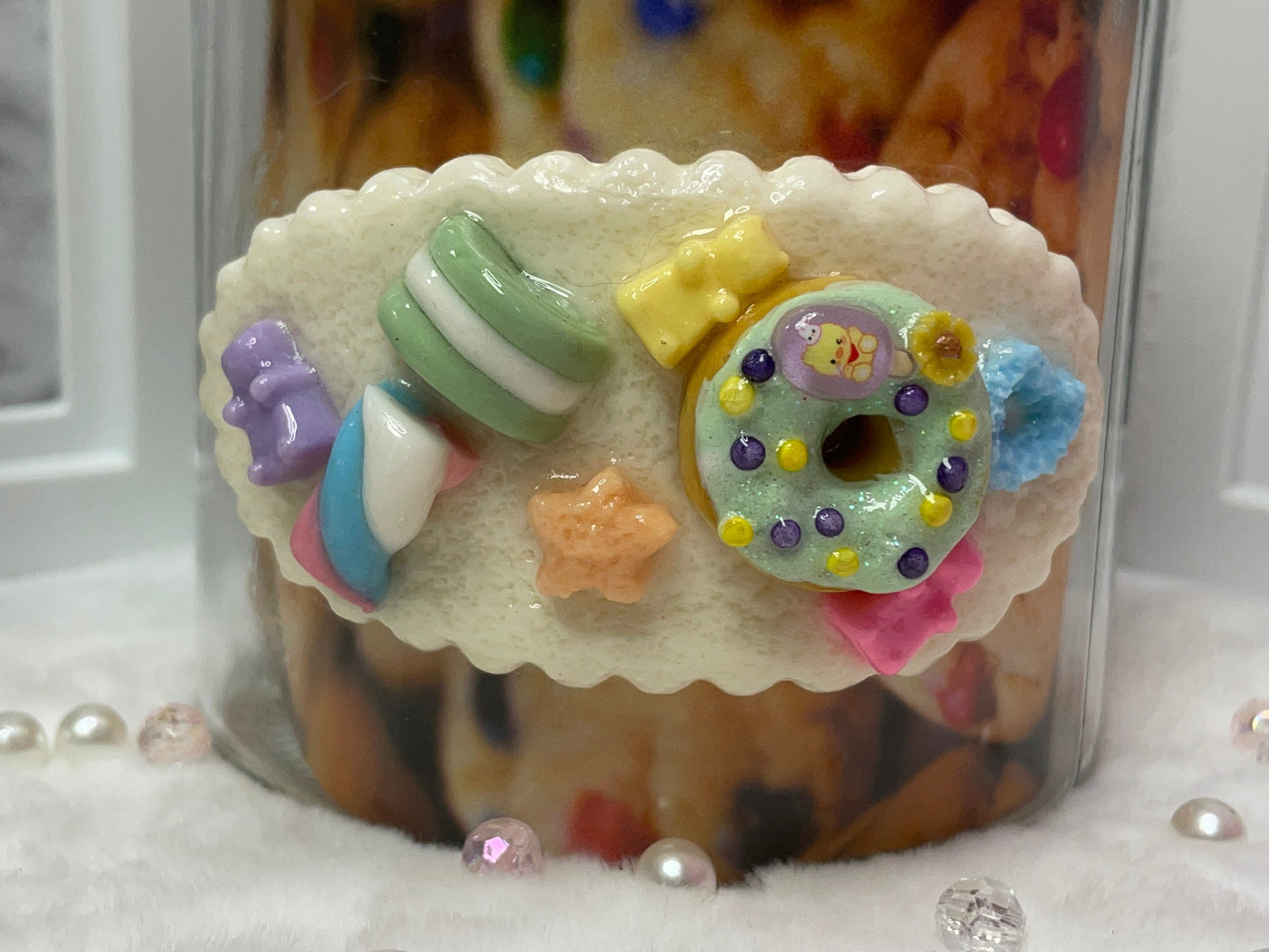 Blue Bear candy Jar