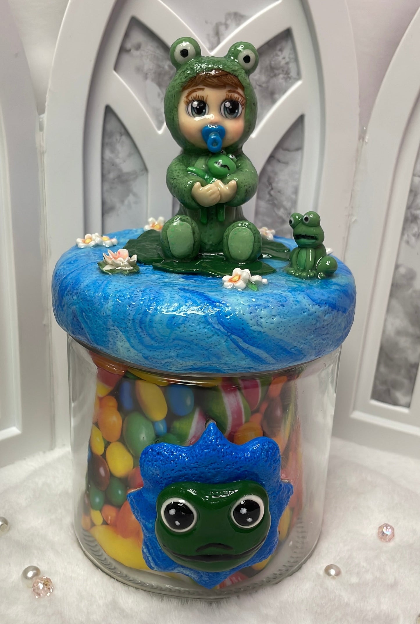 Froggy Storage Jar