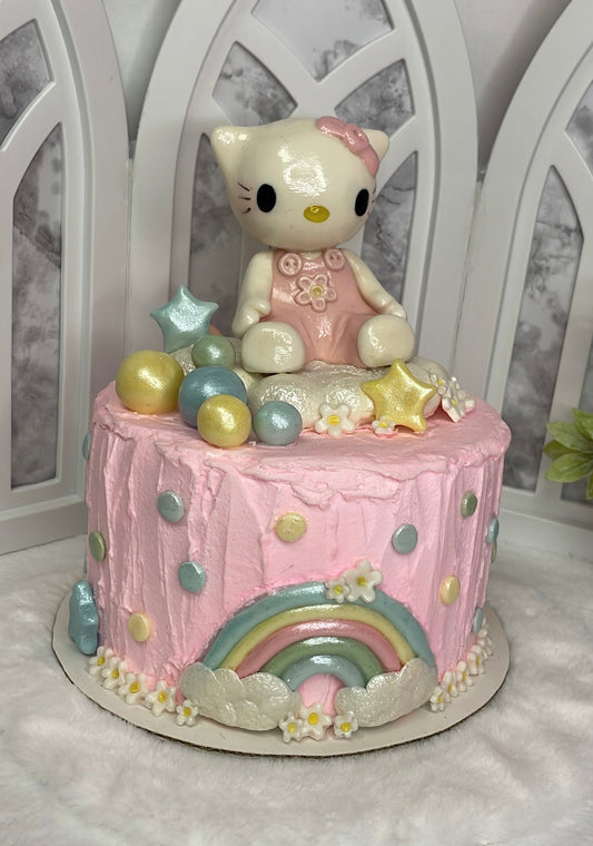 Cute Hello Kitty Cake
