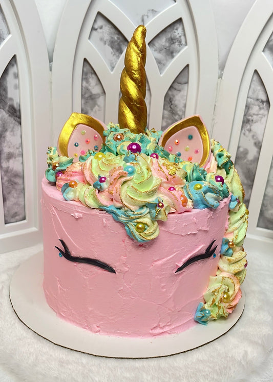 Pastel Unicorn Cake
