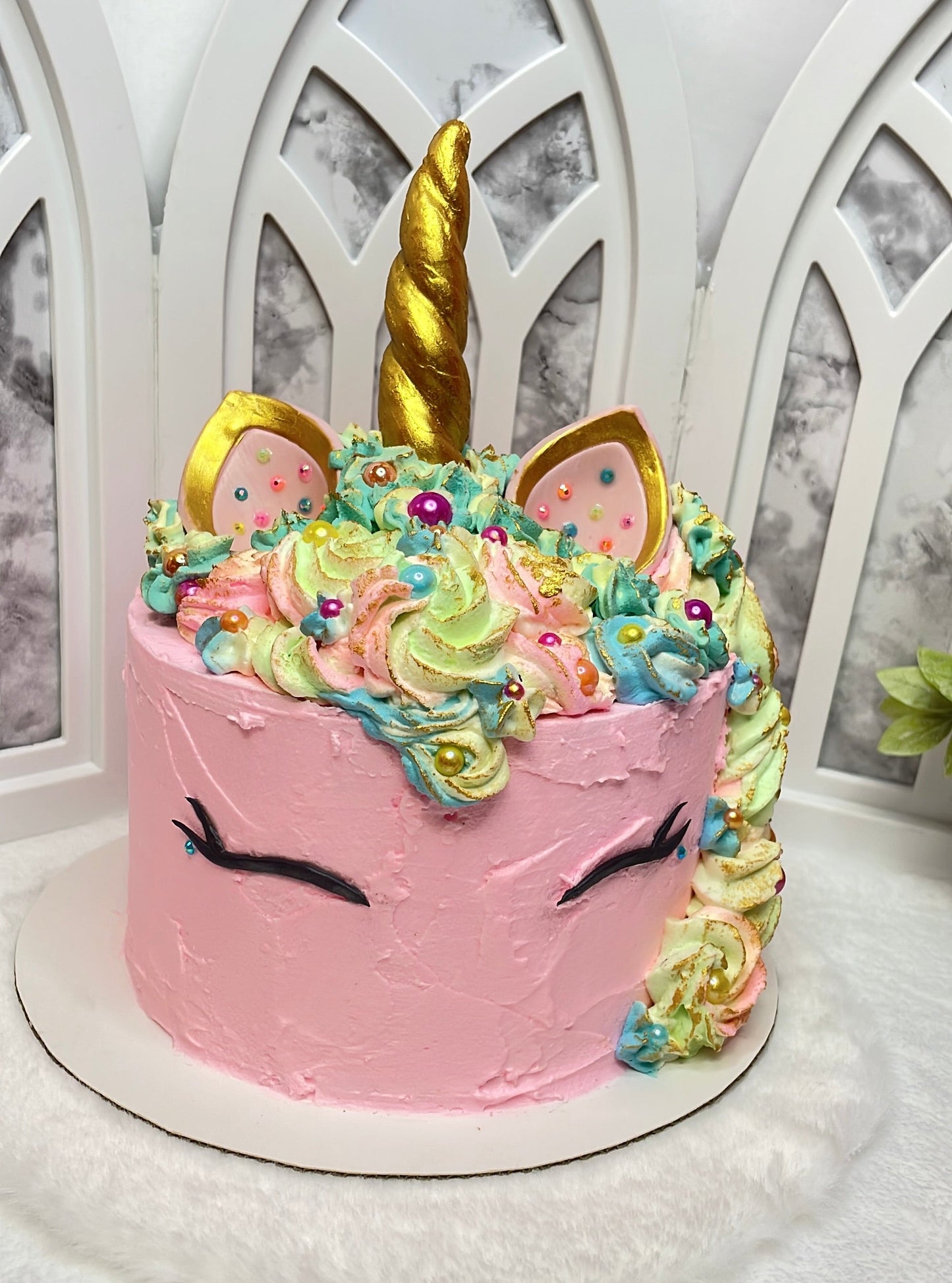 Pastel Unicorn Cake