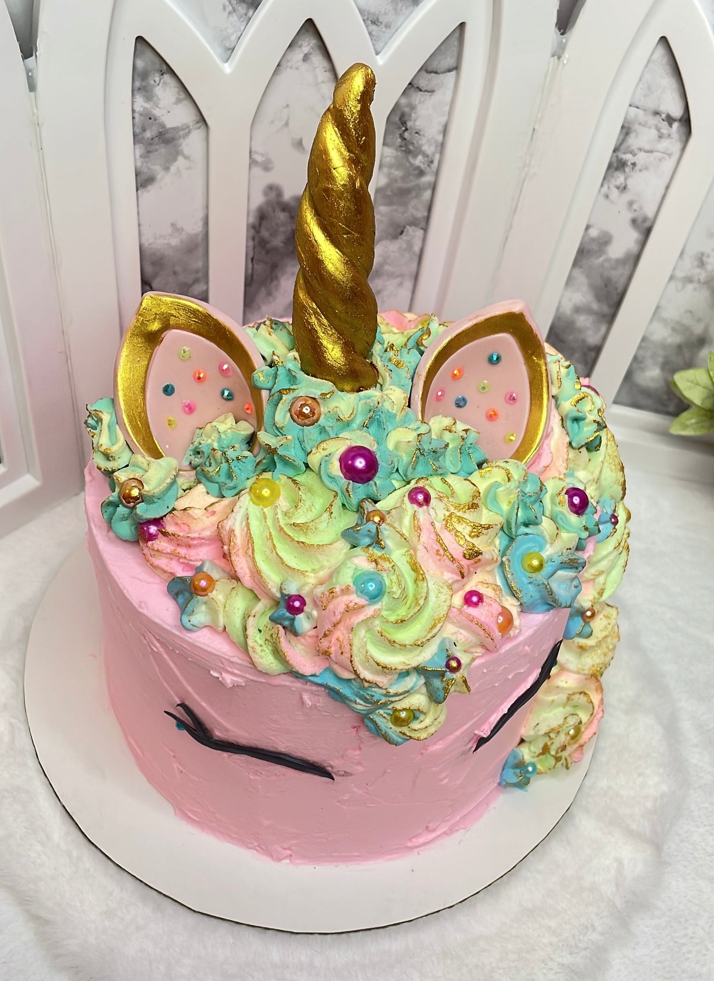 Pastel Unicorn Cake
