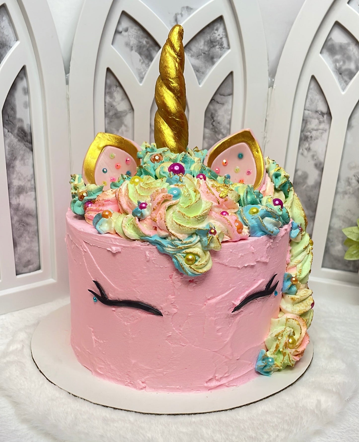 Pastel Unicorn Cake