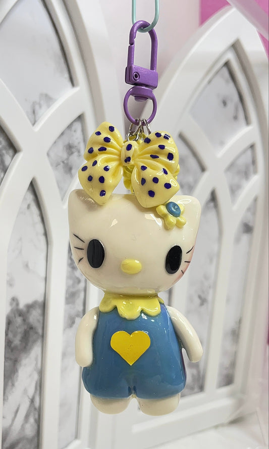 Purple Hello Kitty Keychain
