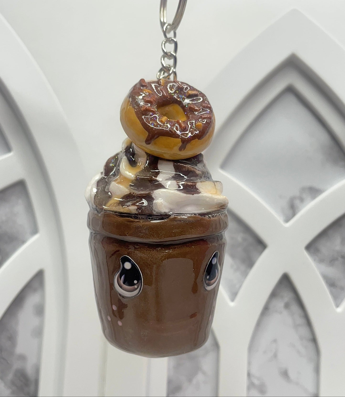 Chocolate Kawaii Keychain