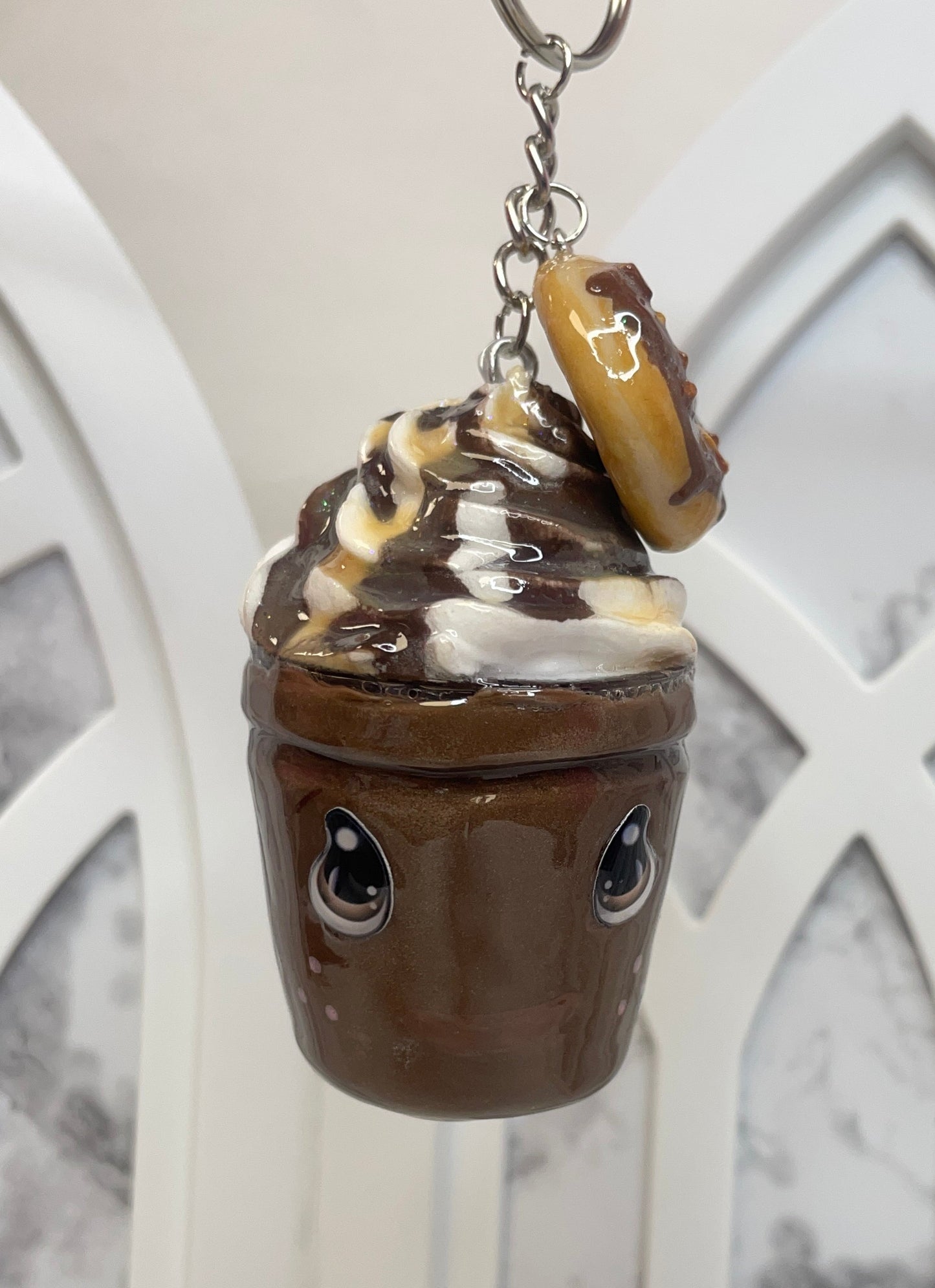 Chocolate Kawaii Keychain