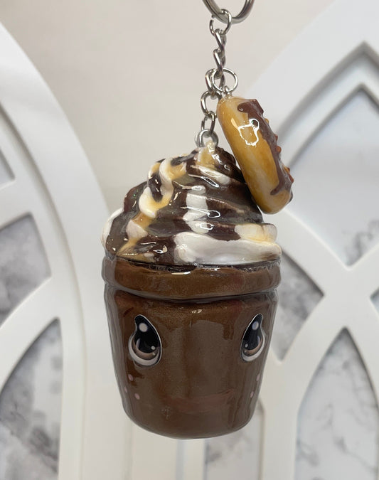 Chocolate Kawaii Keychain