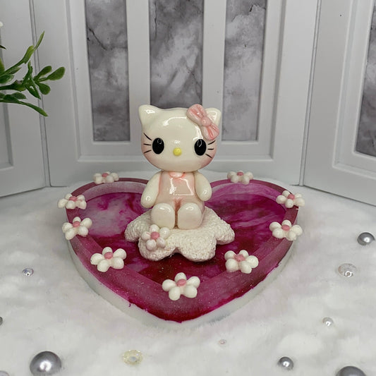 Heart Shaped Hello Kitty Trinket Dish