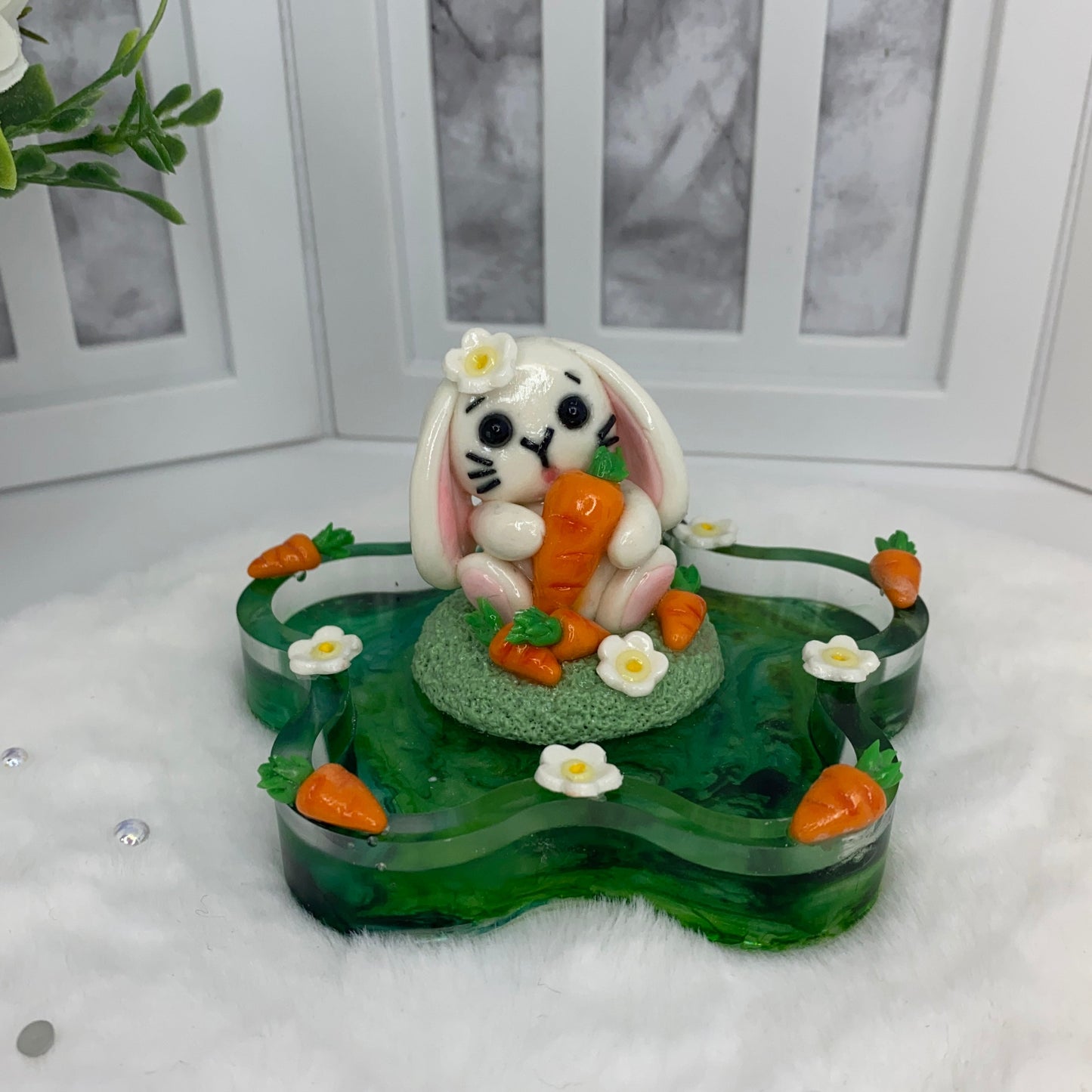 Tiny Lop Bunny Trinket Dish