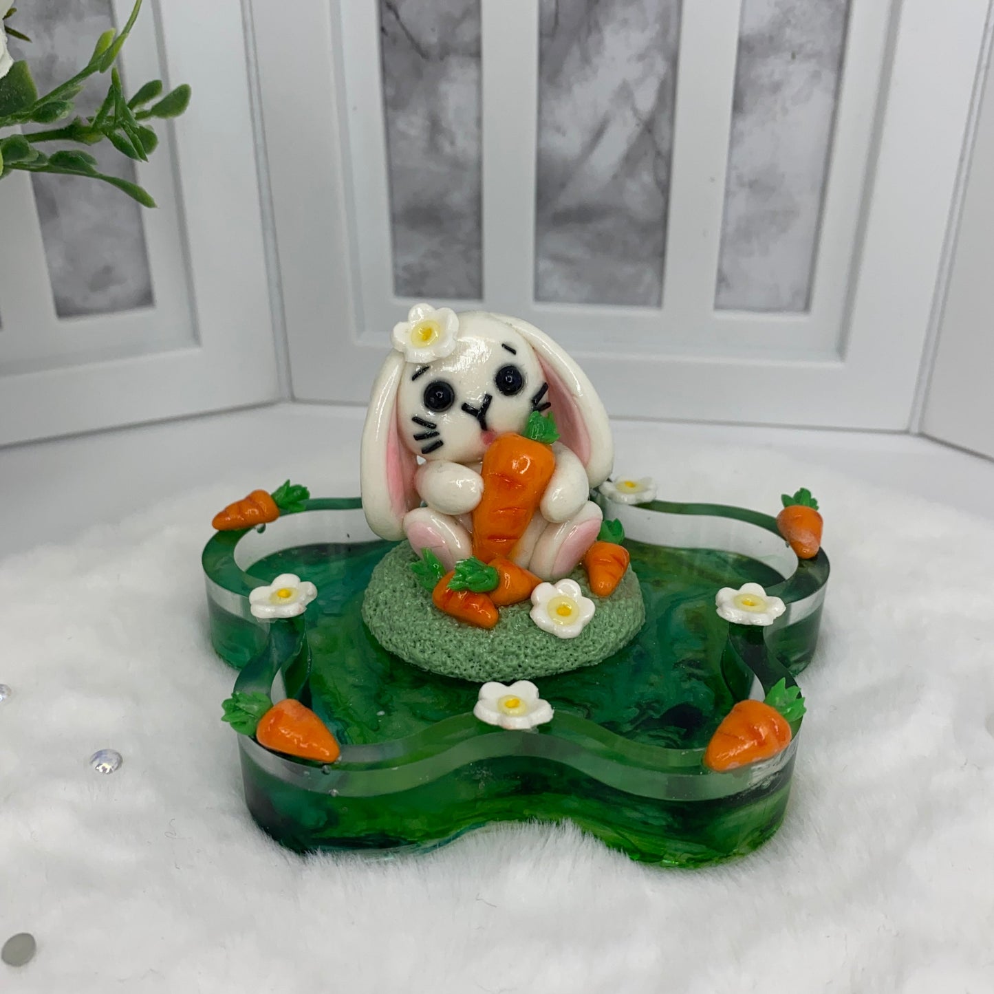 Tiny Lop Bunny Trinket Dish