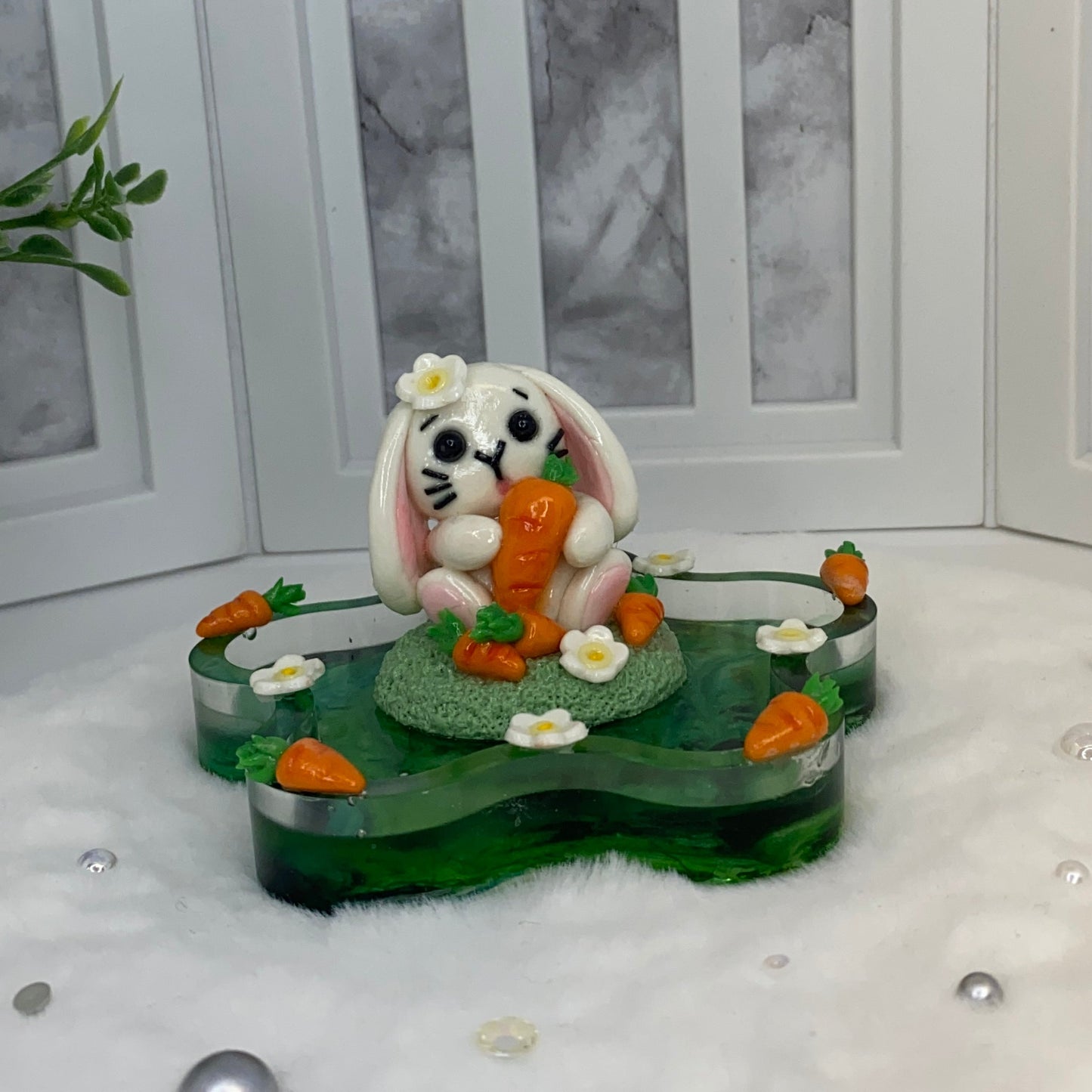 Tiny Lop Bunny Trinket Dish
