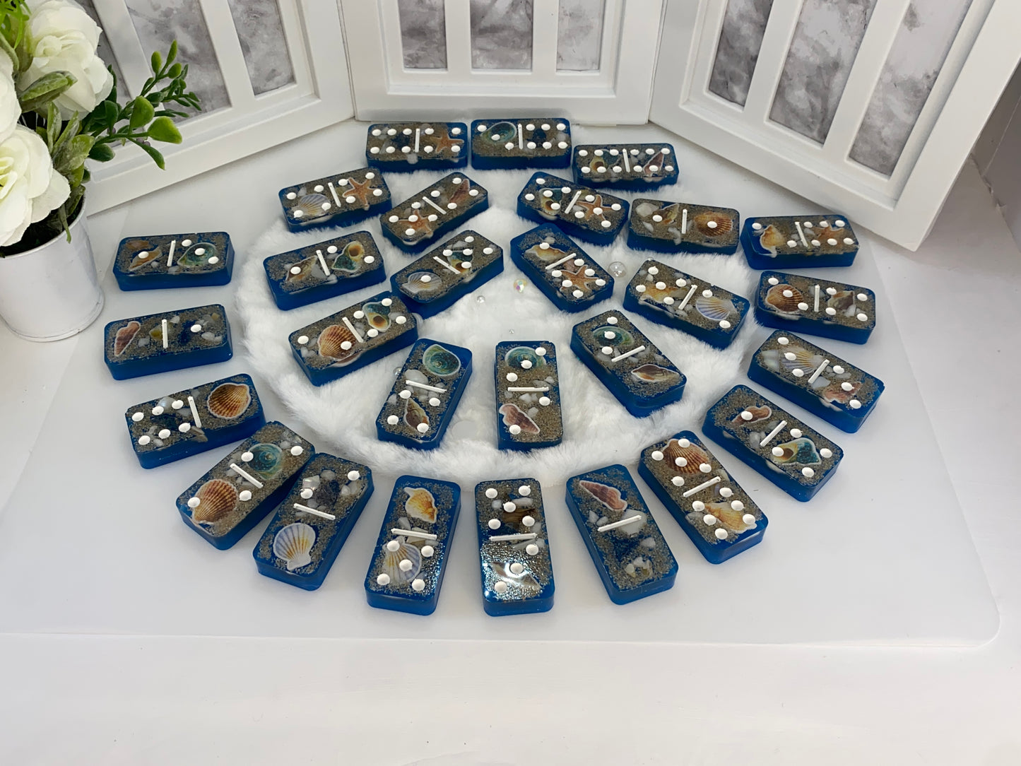 Beach Themed Dominoes