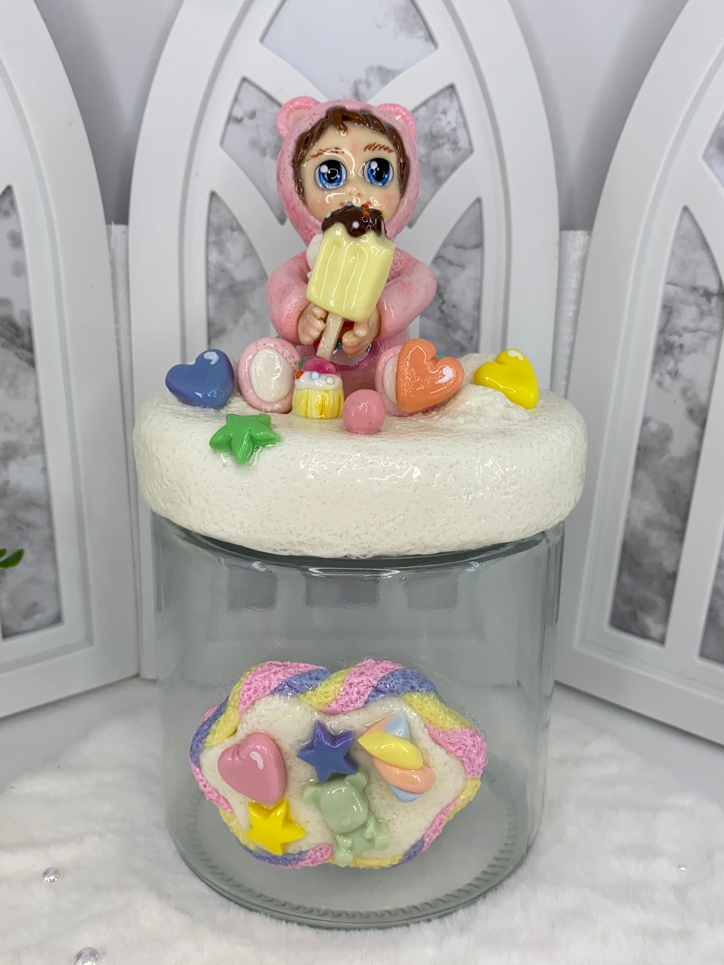Candyland Teddy Candy Jar