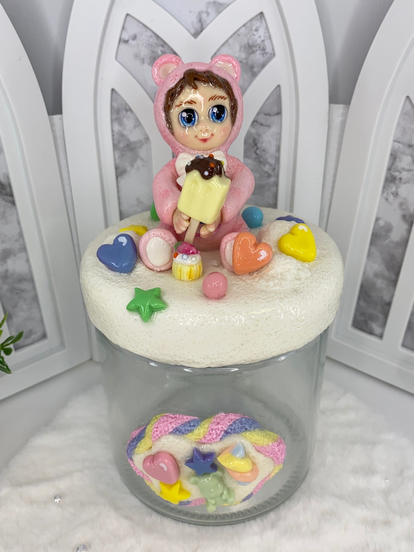 Candyland Teddy Candy Jar