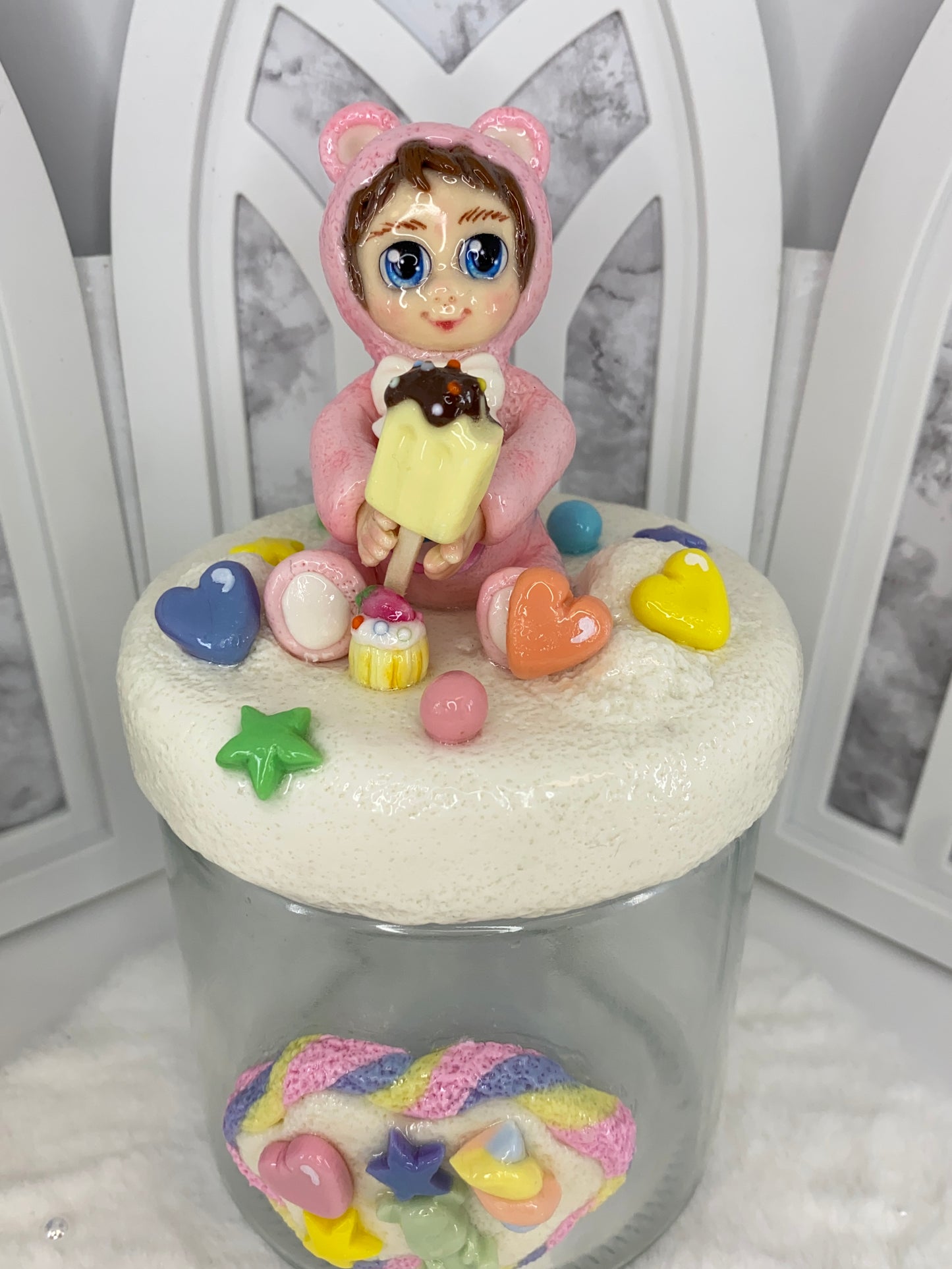 Candyland Teddy Candy Jar