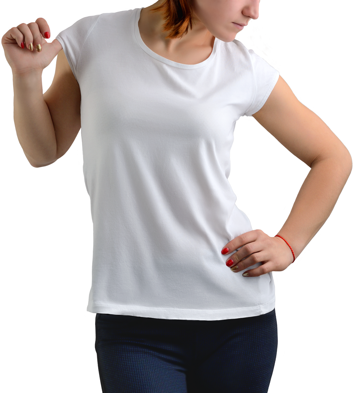 Women's Plain White Shirt 